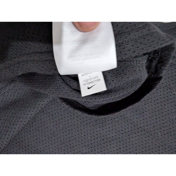 Nike Court Heritage Tennis Logo Polo Shirt Black Men’s Large RARE NEW NWT $85 - Picture 6 of 6